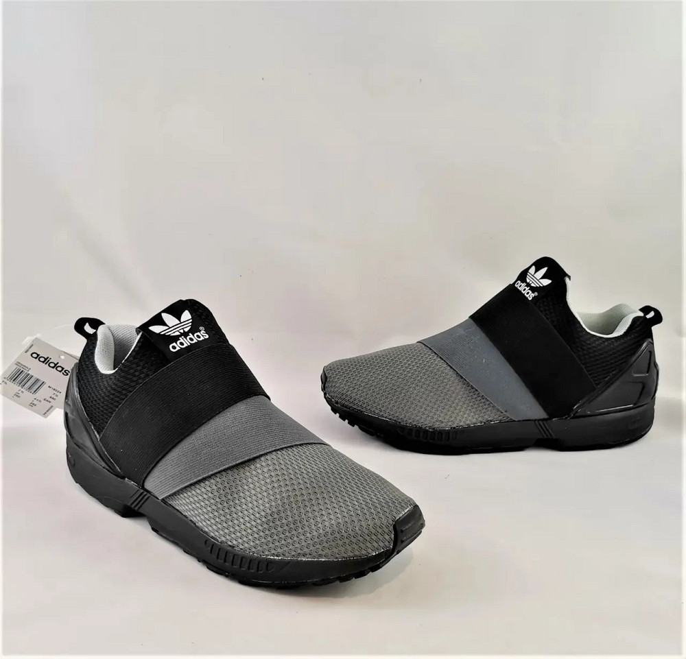Кросівки Ad!das Чорні Сірі Чоловічі Адідас (розміри: 41,42) Відео Огляд Дніпро - фото 2