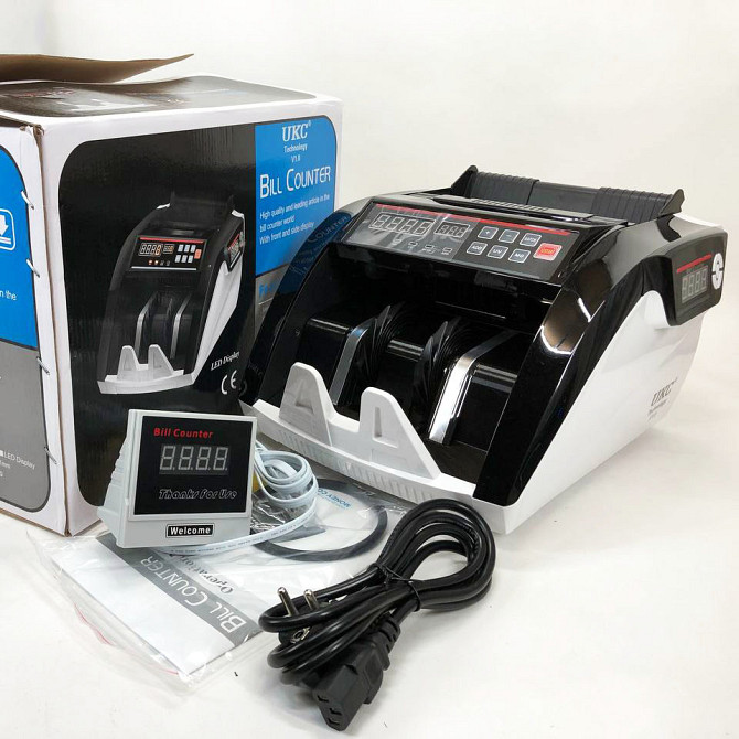 Счетная машинка валют Bill Counter UV MG 5800, Валютный детектор, Денежно-счетная машинка DY-67 Киев - изображение 1