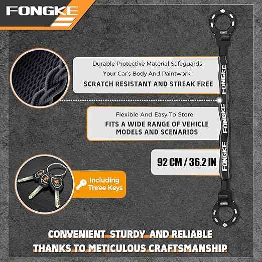 Протиугінний замок-наручники з посиленим ланцюгом FONGKE (Handcuff Chain Lock) Луцк