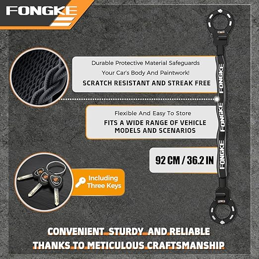 Протиугінний замок-наручники з посиленим ланцюгом FONGKE (Handcuff Chain Lock) Луцьк - фото 4