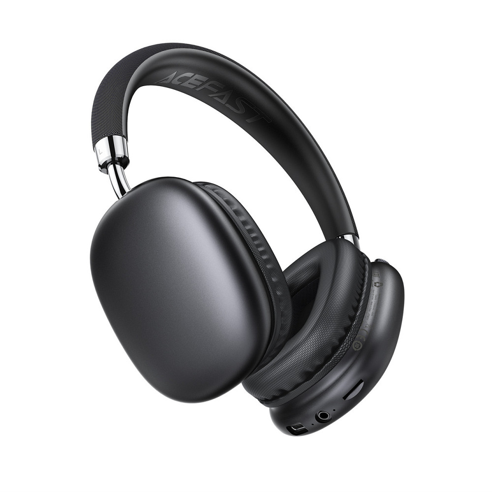 Беспроводные накладные наушники ACEFAST H13 Wireless Headset Black Одесса - изображение 4