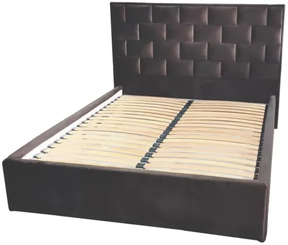 Кровать BNB Littorio Comfort 120 х 200 см Simple С подъемным механизмом и нишей для белья Коричневый Киев