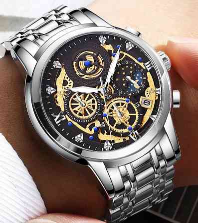 Годинник чоловічий наручний WishDoIt Baks Fantastic (2 ремінці) Вінниця