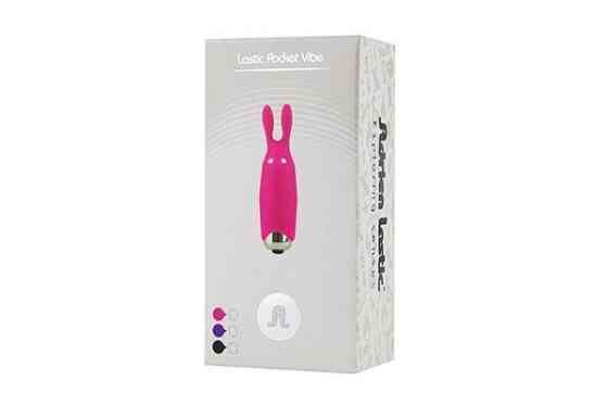 Вибратор - Adrien Lastic Pocket Vibe Rabbit Pink Sex Aura Киев
