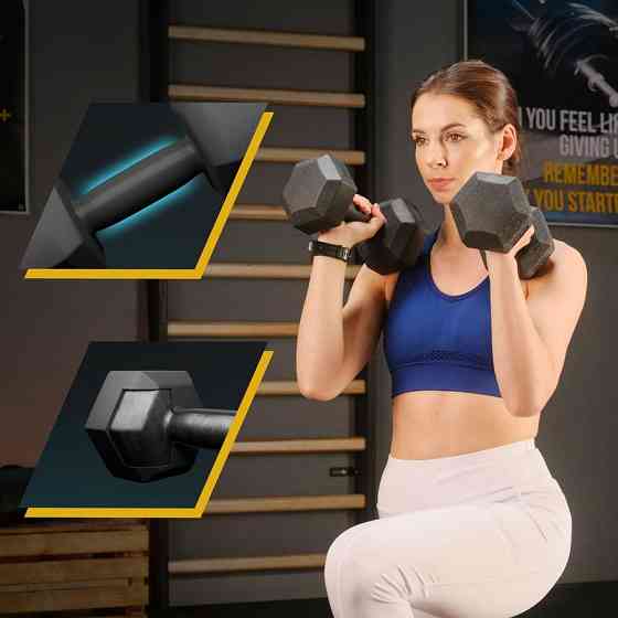 Гантели для фитнеса композитные TREX Sport TX-001CD 2x1кг Киев