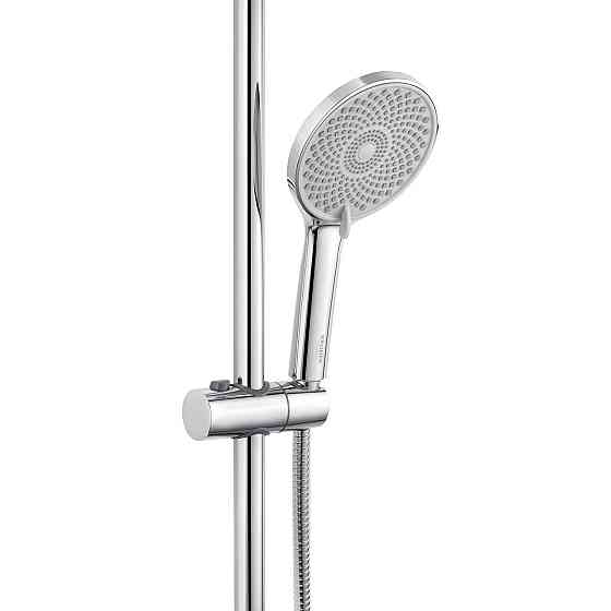 Душова система зовнішнього монтажу Kroner KRP Armada з виливом - W065 хром/біла Київ