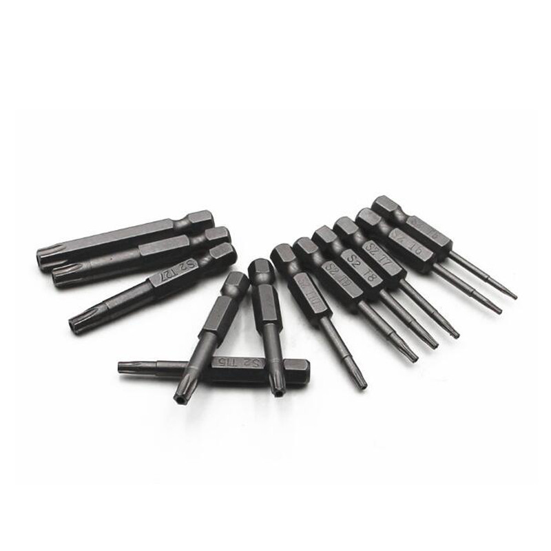 Набір бит Torx 11 шт, 75 мм, з магнітом Київ - фото 5