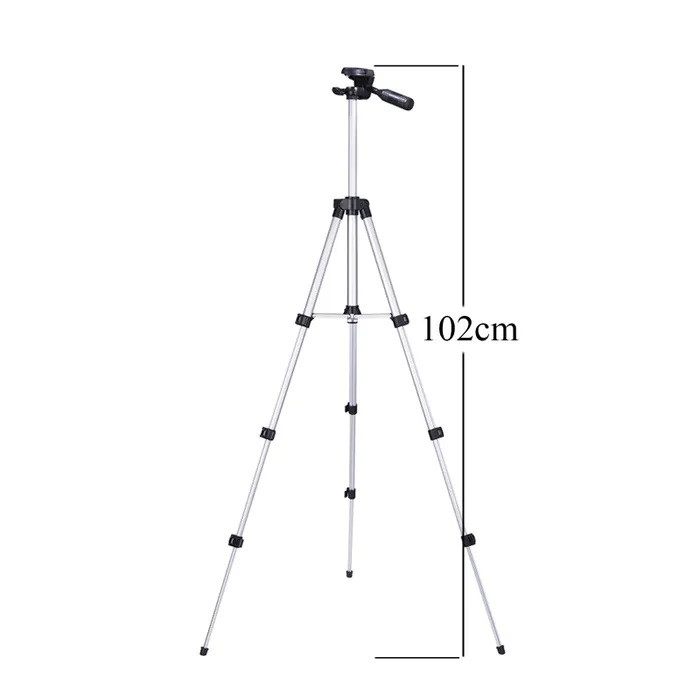 Підлоговий штатив для камери Tripod 3110 0, 35-1.02м, Портативний штатив для телефону і фотоапарата NE-80 Львів - фото 1