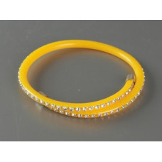 Желтый браслет на руку со стразами Киев - изображение 1