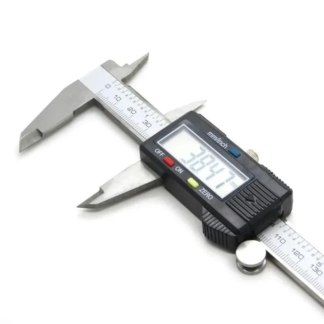 Электронный штангенциркуль Digital Caliper 150 мм 1343 с ЖК-дисплеем и точным цифровым измерением Одесса - изображение 8