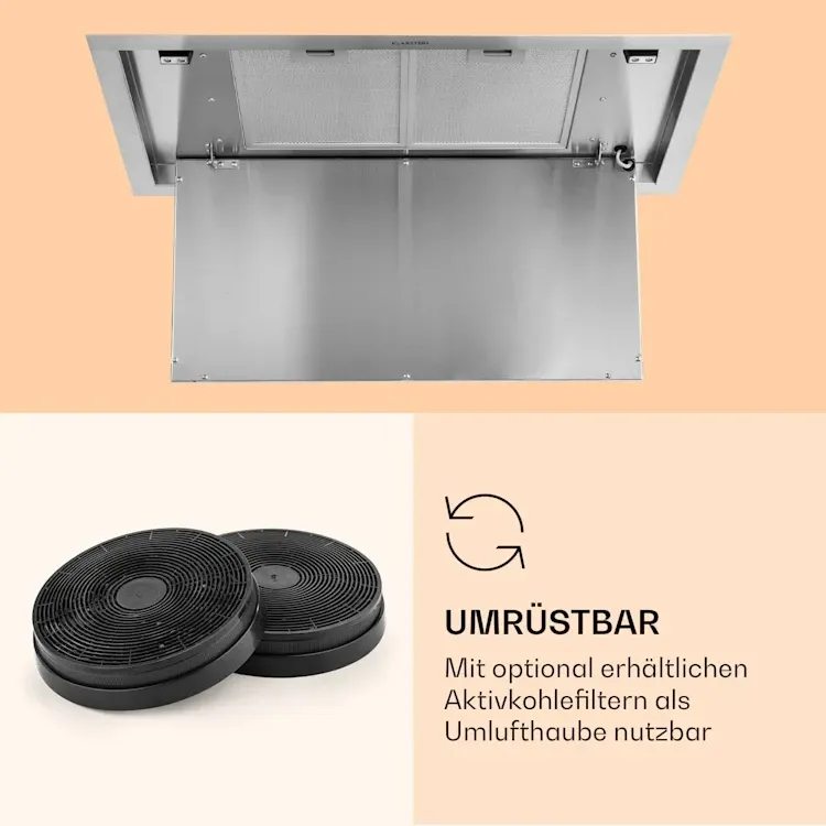 Вбудована витяжка Klarstein Remy Brilliant Edition з пультом д/к з Німеччини Уцінка Дніпро - фото 7