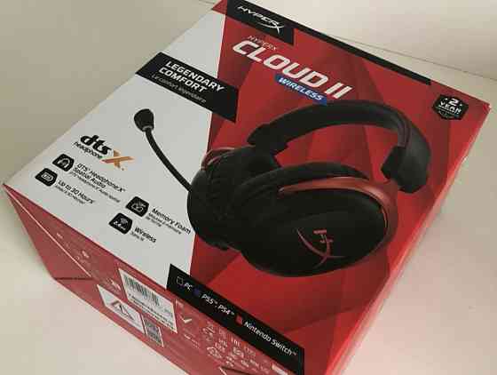 Безпроводная игровая Гарнитура Наушники HyperX Cloud II Киев