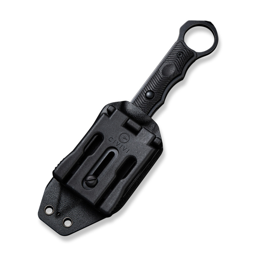 Ніж фіксований тактичний Civivi Orthrus, (9.6 см) Nitro-V / G10 чорний Київ - фото 8