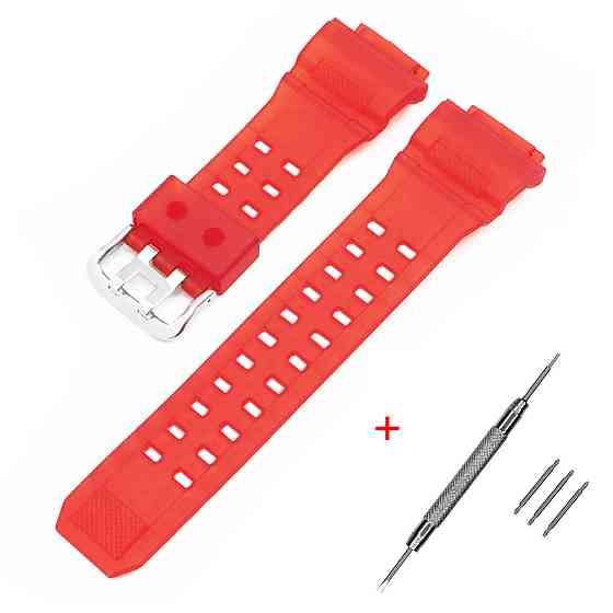 Ремешок для Casio G-Shock GW-9400 Transl Red SI SBR Киев