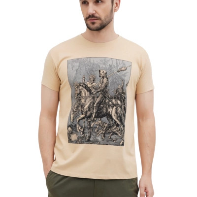 Футболка Sol's Imperial Knight Death and the Devil пісочний M (11500115/394M) Винница - изображение 1