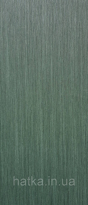 Обои винил на флизелине Grandeco Time метровые однотонные тонкая полоска темно зеленые Киев - изображение 1