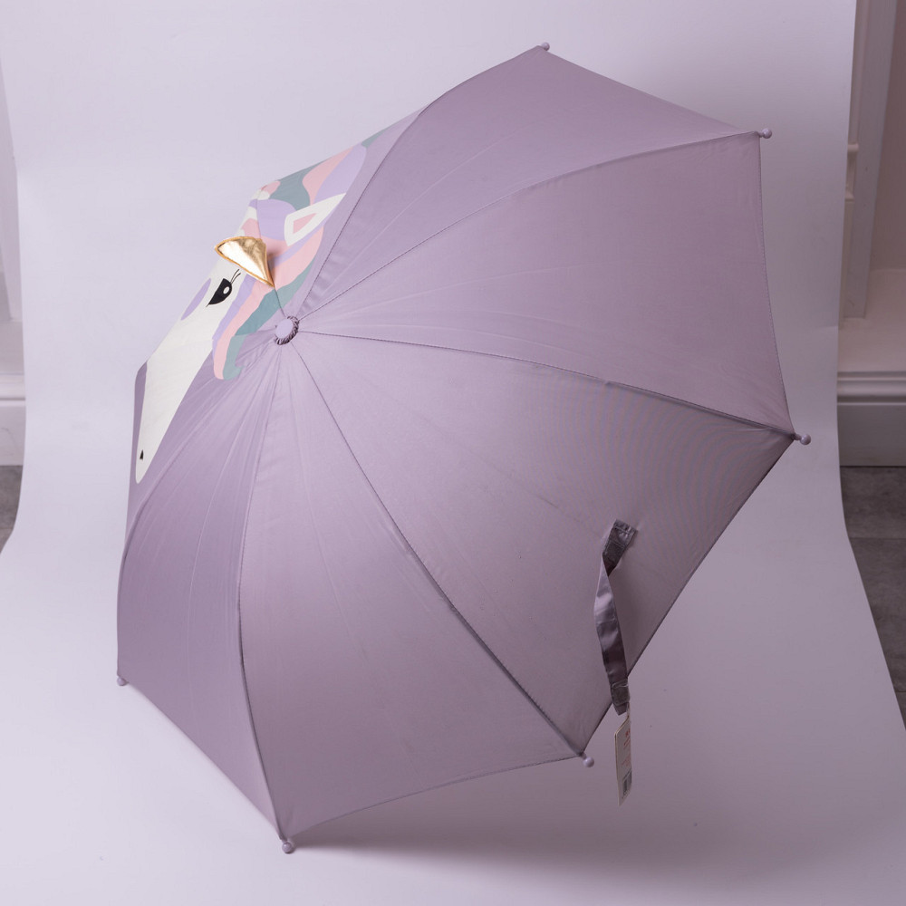 Детский зонт-трость фиолетовый, прочный и надежный Киев - изображение 7