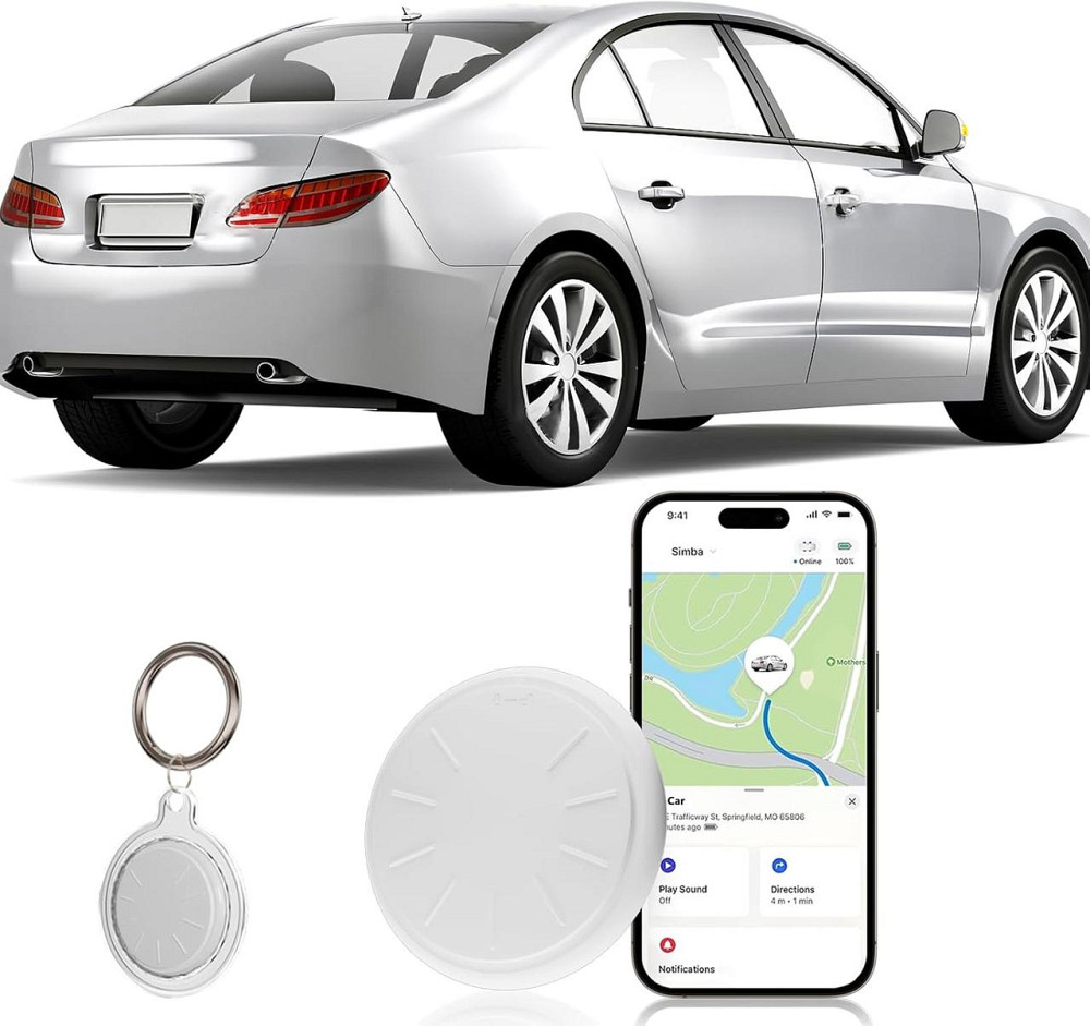 GPS Bluetooth трекер ZITTZ 4 шт, сумісний з Apple Find My, AirTag-аналоги, брелок для ключів, валізи, рюкзака, домашніх тварин Київ - фото 9