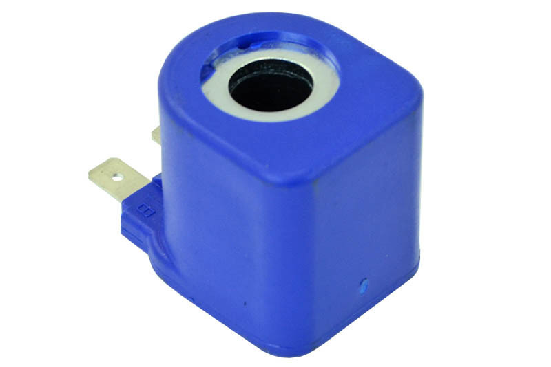 Катушка для клапана газа, бензина 12V 17Wt синяя электромагнитная Мукачево - изображение 1