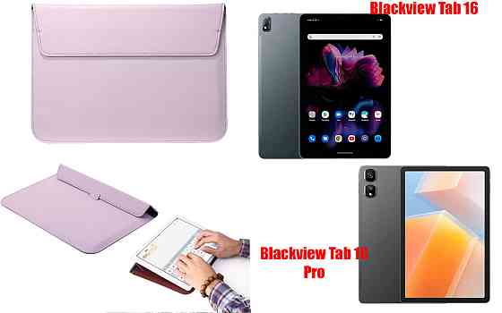 Чохол-конверт VitoCase для Blackview Tab 16, Tab 16 Pro, з функцією підставки для планшета Фіолетовий Київ