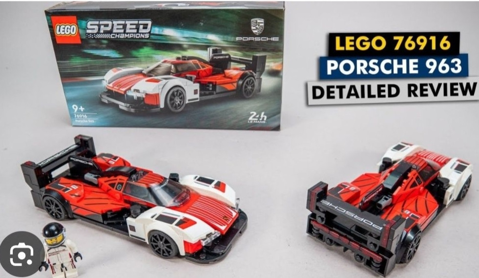 Конструктор Lego Speed Champions Porsche 963 (76916) Київ - фото 3