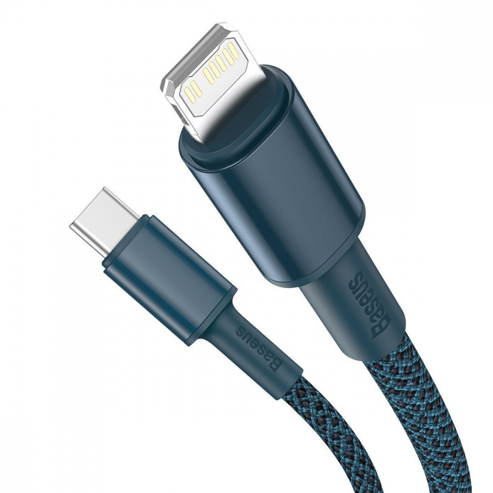 Кабель Baseus High Density Braided Type-C to Lightning PD 20W 2м білий Львів - фото 4