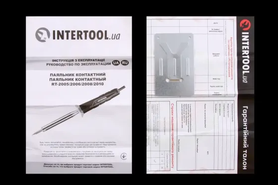 Паяльник контактний 220В, 60 Вт Intertool Вінниця