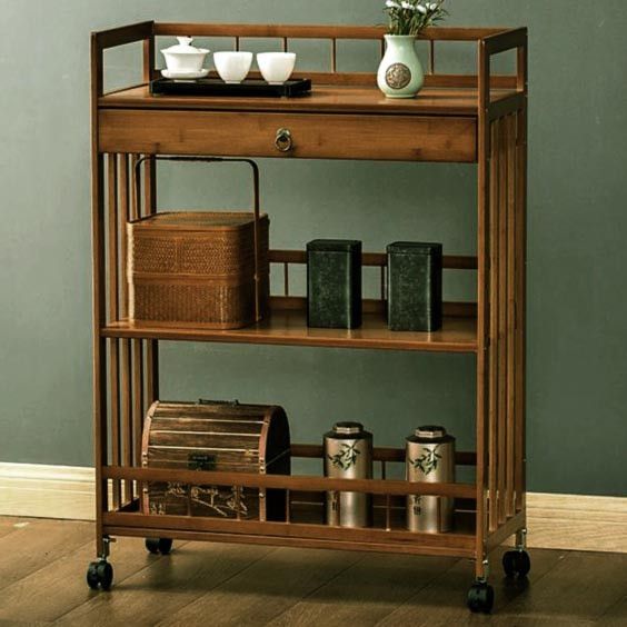 Сервірувальний столик "Рібел 95х68" латте Миколаїв - фото 1