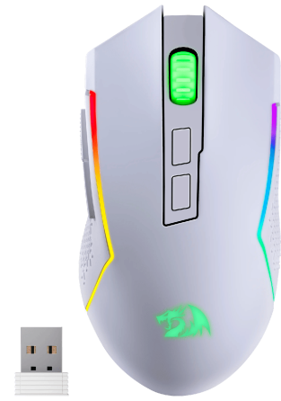 Миша Redragon Trident White (71864) (7153552) Киев
