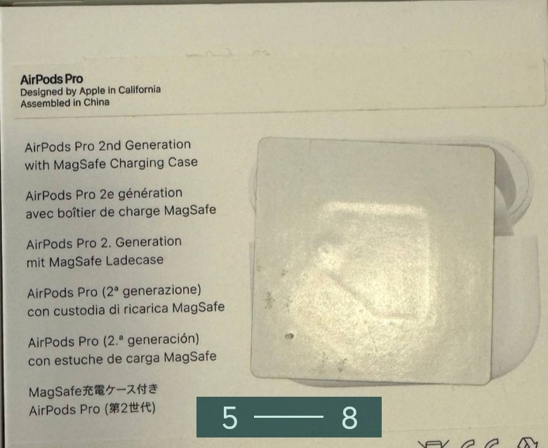 Наушники Apple AIR PODS Pro 2nd Gen Київ - фото 4