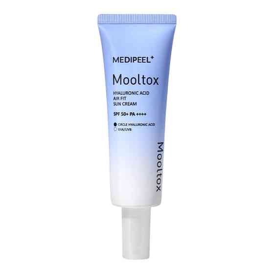 Солнцезащитный увлажняющий крем для лица Hyaluronic Acid Aqua Mooltox AIR FIT Sun Cream SPF 50+ MEDI-PEEL 50 мл Киев