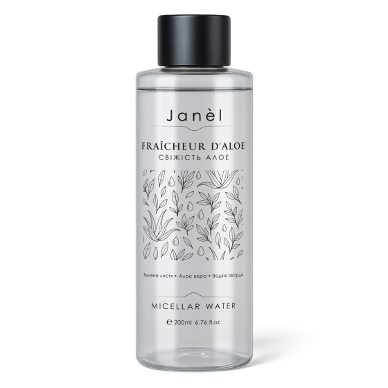 Мицеллярная вода Свежесть алоэ Fraîcheur d’Aloe Janel 200 мл Киев