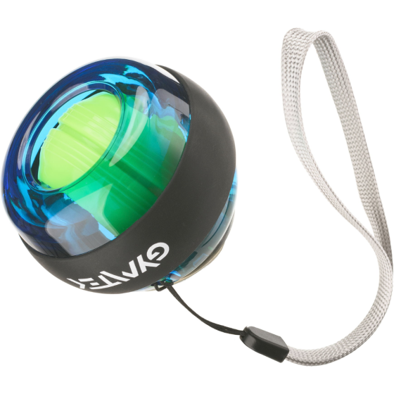 Гіроскопічний тренажер Gymtek Power Ball голубий Киев