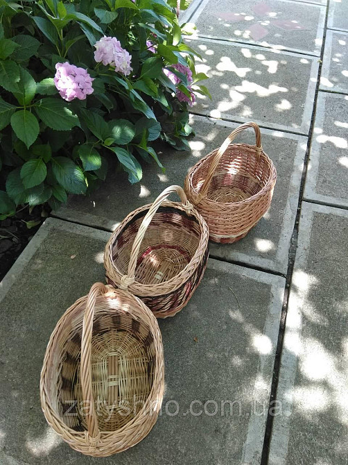 Плетеные корзинки из лозы Киев - изображение 2