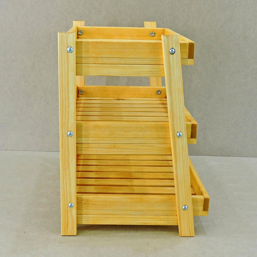 Етажерка для фруктів і овочів "Керрот" ваніль Миколаїв - фото 4