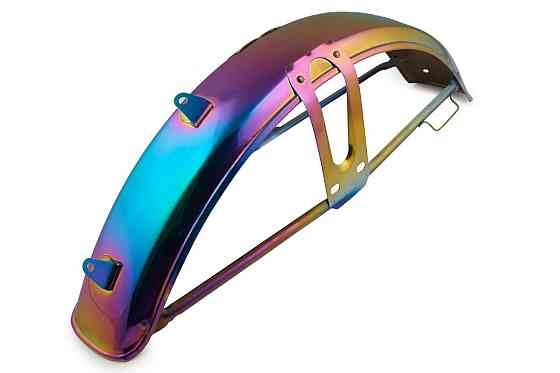 Крыло мопед Дельта переднее (радуга) Мукачево