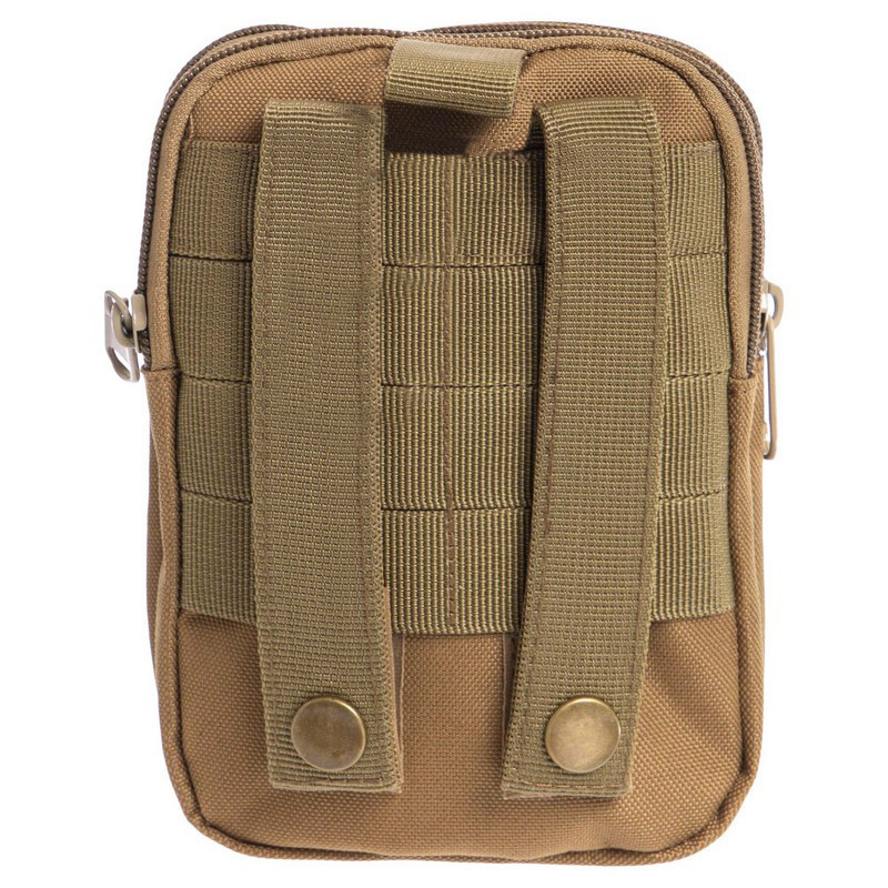 Підсумок-органайзер для телефону, документів та особистих речей койот (тактичний утилітарний, на РПС, пояс, жилет, ремінь, MOLLE) Коломия - фото 2