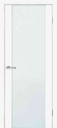 Межкомнатные двери Омис Gloss triplex milk Bianco  600х2000 мм Киев
