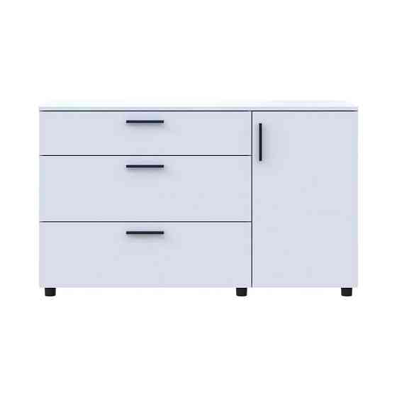 Комод Doros Торн Білий 3Ш/1Д 135х51.6х80 (DRS-012104) Львів