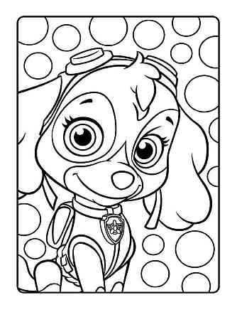 Книжка-раскраска Щенячий патруль 