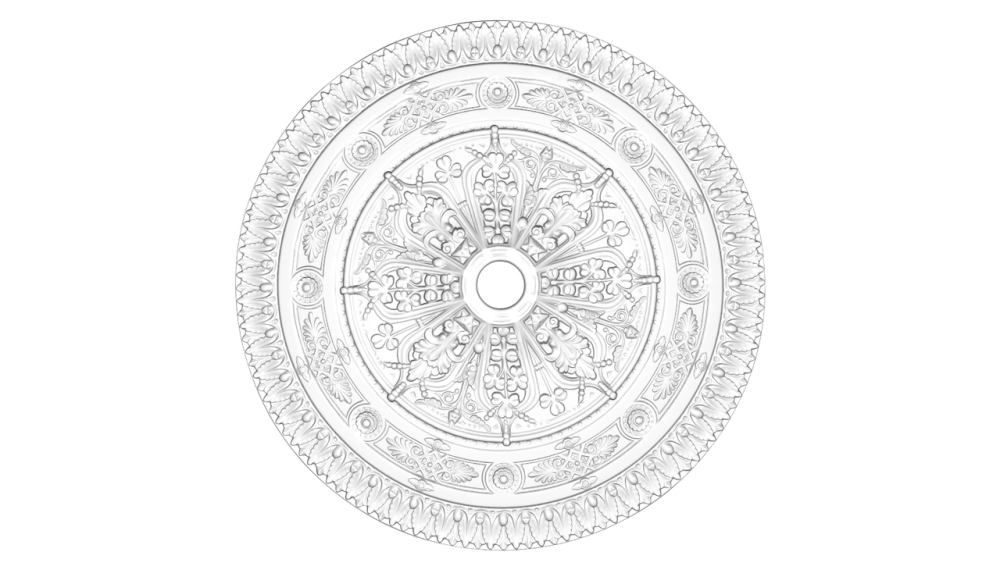 Розетка полиуретановая Gaudi Decor R 302 Днепр - изображение 1