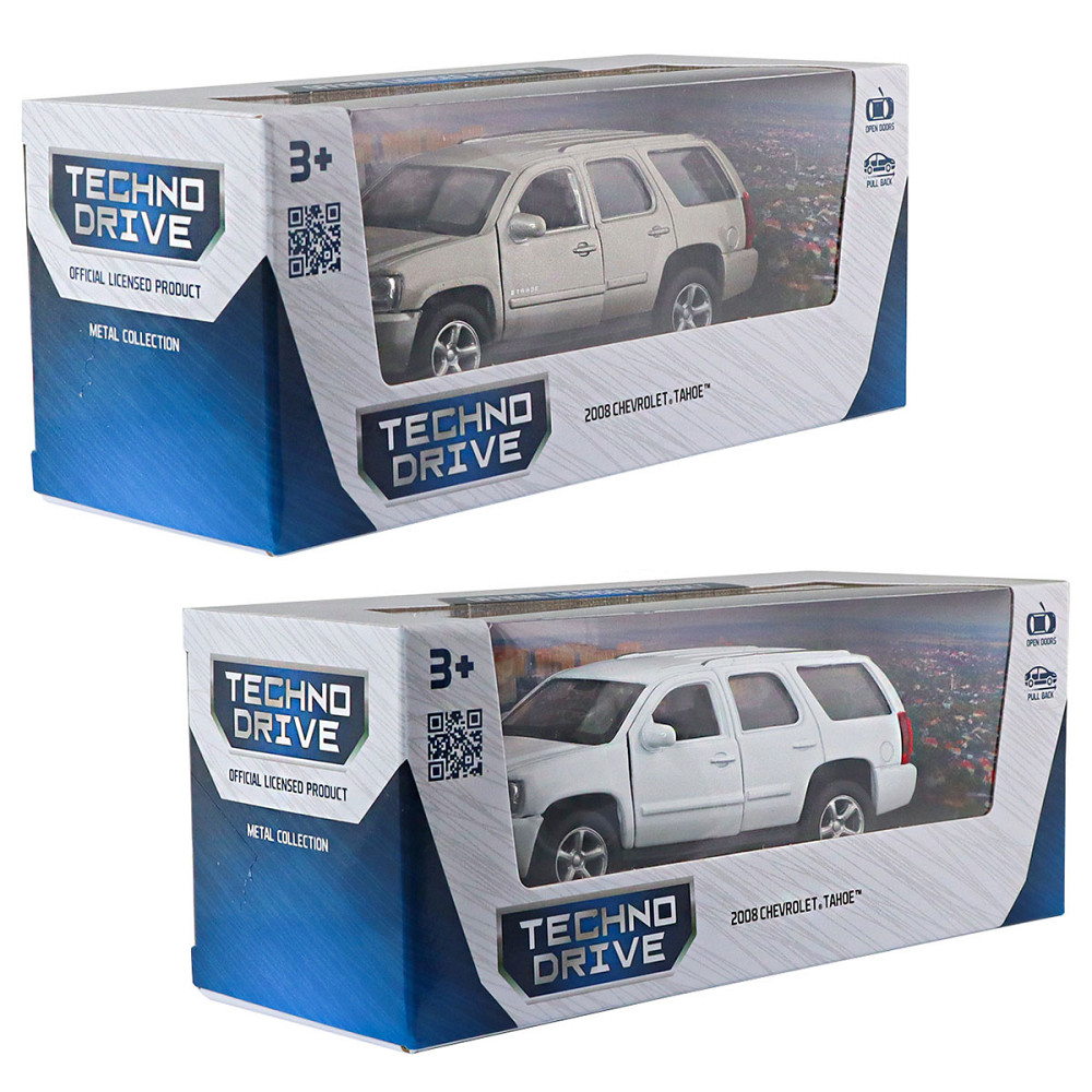 Автомодель - Chevrolet Tahoe 2008 (білий, сірий) Дніпро - фото 6