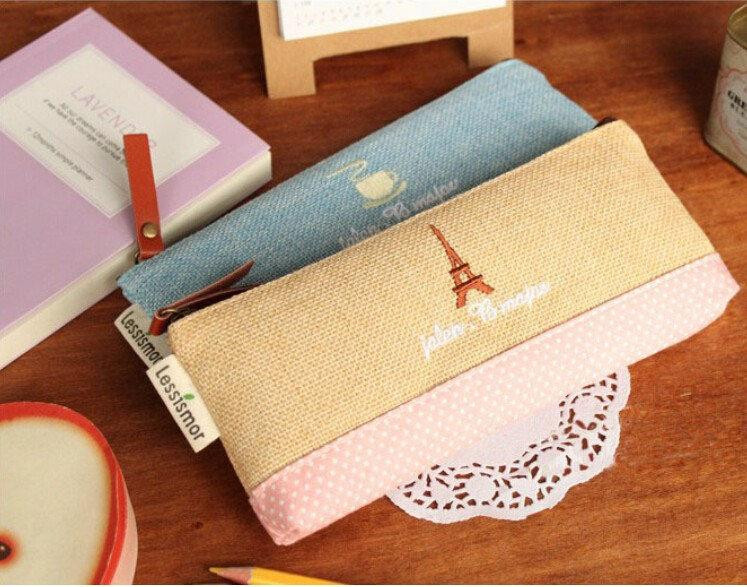 Пенал модний до школи Париж Київ - фото 1