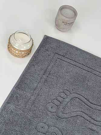 Махровий рушник для ніг Ideal Textile 50х70 килимок сірий 700 г/м2 (56861172) Чернівці