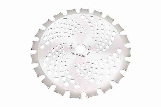 Ніж 40Тх255mm побідитові зуби, двосторонній Киев