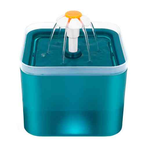 Питний фонтан для кішок та собак 2л USB з фільтром, автоматична поїлка для домашніх улюбленців Київ