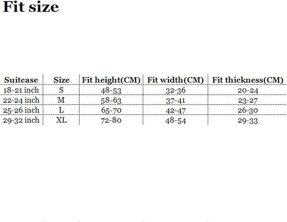 Чехол для чемодана 18-21