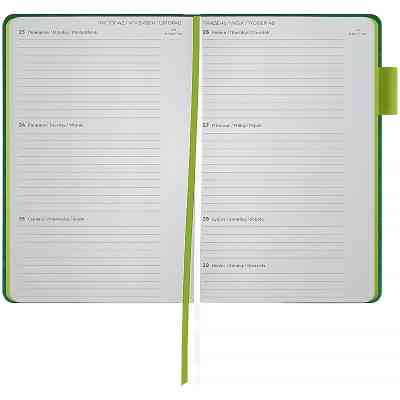 Тижневик Axent датований 2026 Partner Soft Muse 125х195, зелений (8527-26-2-A) Вінниця