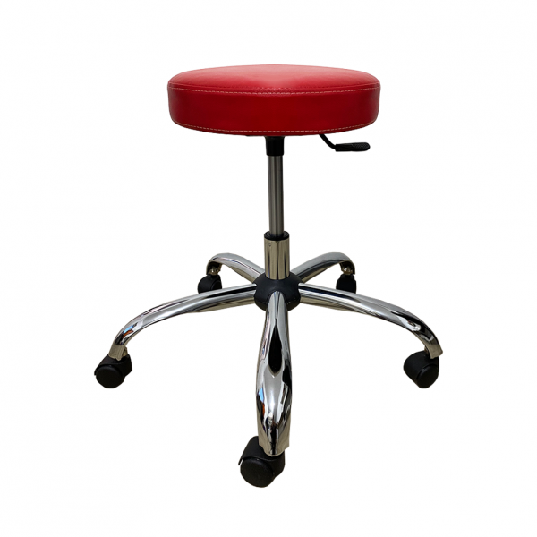 Стілець для майстра без спинки Твін на хромованій ніжці Київ - фото 6