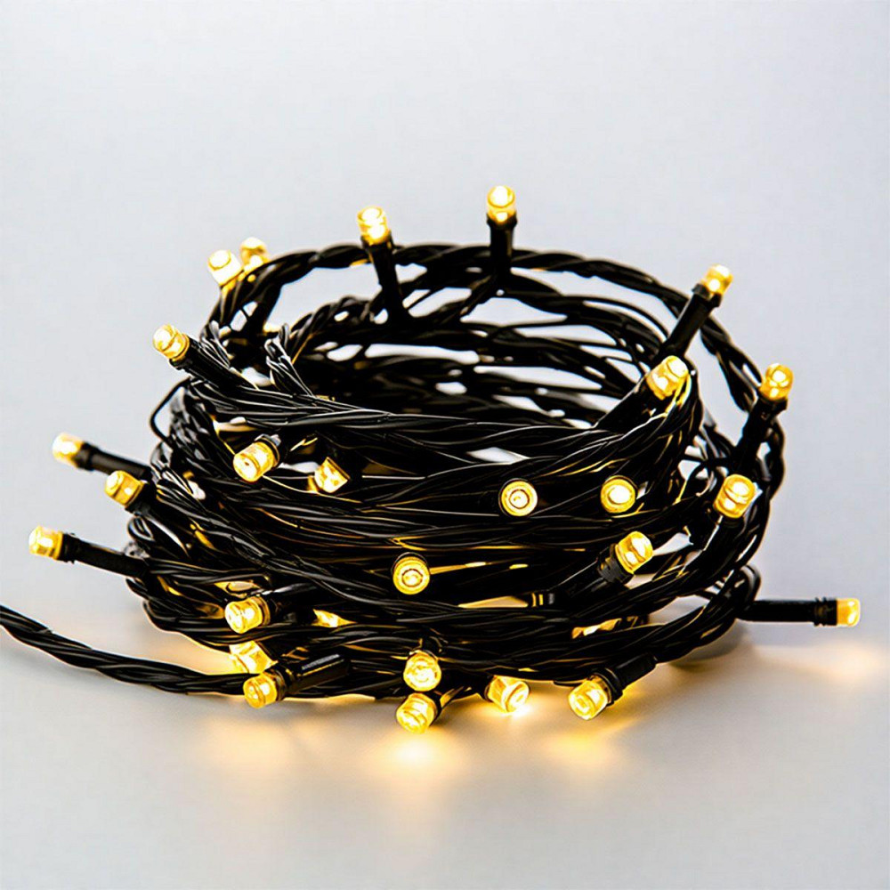 Гірлянда-штора 3х2 м, 144 LED, білий провод, жовта Київ - фото 1